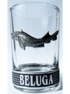 Beluga Vodka Wodka Bar Shot Glasses (set of 2)