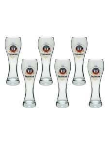 Erdinger Pint Beer Glasses (set of 6) 500ml