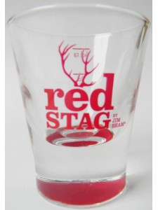 Jim Beam Red Stag Bar Glasses (set of 6) 2cl/4cl