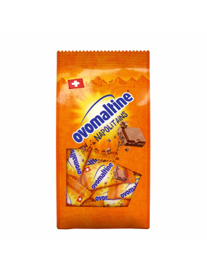 Ovomaltine Napolitains 250g – Crunchy Chocolate Wafers for Snacking & Sharing
