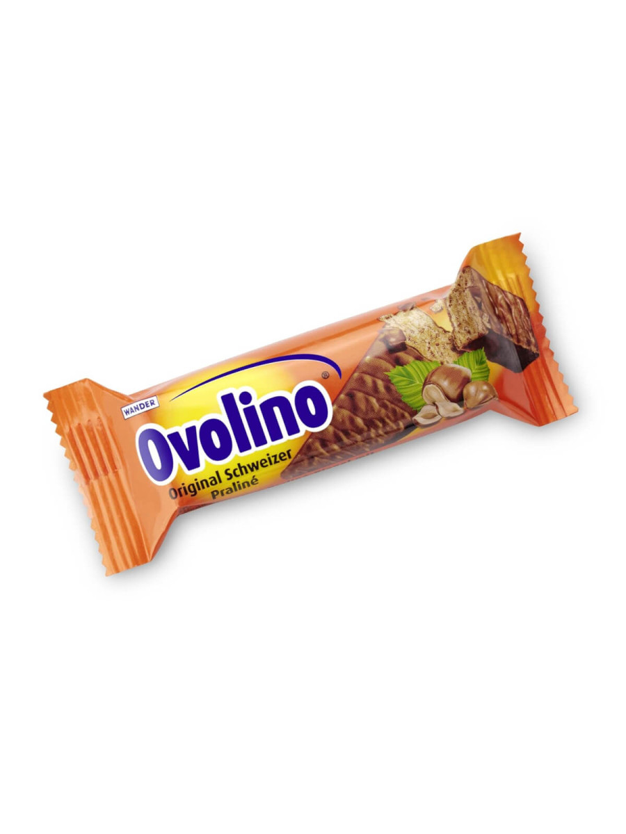 Ovomaltine Ovolino Bar – 50 Bars Crunchy & Creamy Chocolate Experience