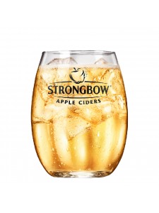 Strongbow Apple Cider Glasses, 500ml Pint Lined