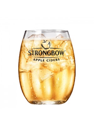 Strongbow Apple Cider Glasses, 500ml Pint Lined