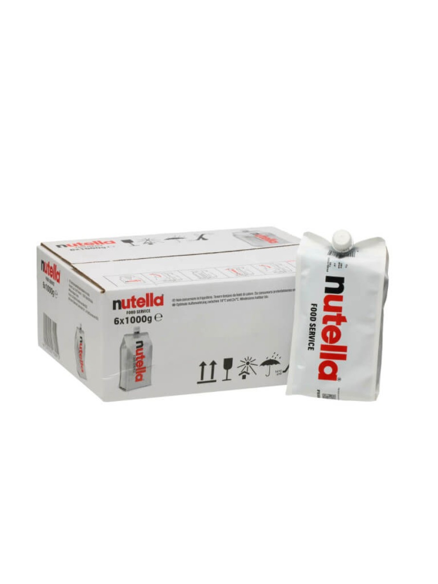 Nutella Dispenser Refill Cartridges Packs 1kg (x6 Packs) 