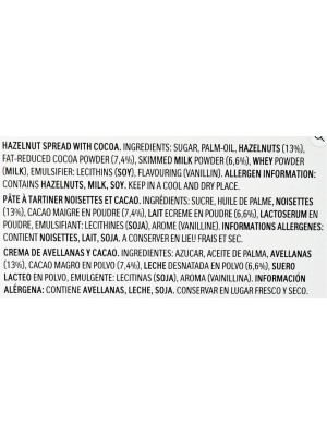 Nutella Dispenser Refill Cartridges Packs 1kg (x6 Packs) 